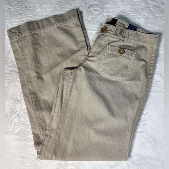 NWT AE Patch Pocket Wide Leg Pants 8 - Picture 6 of 11